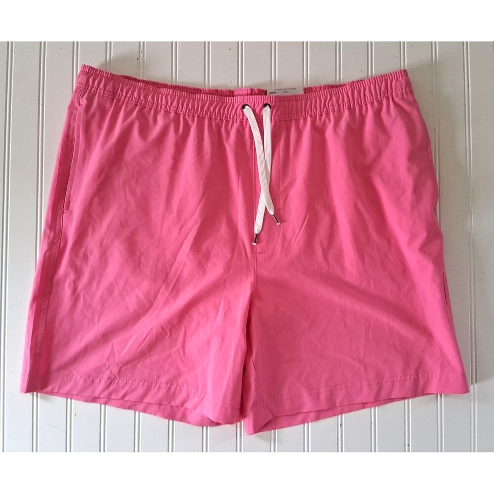 Sonoma Mens Swim Trunks XL Bubblegum Pink Beach Cruise Pool Party NEW Preppy